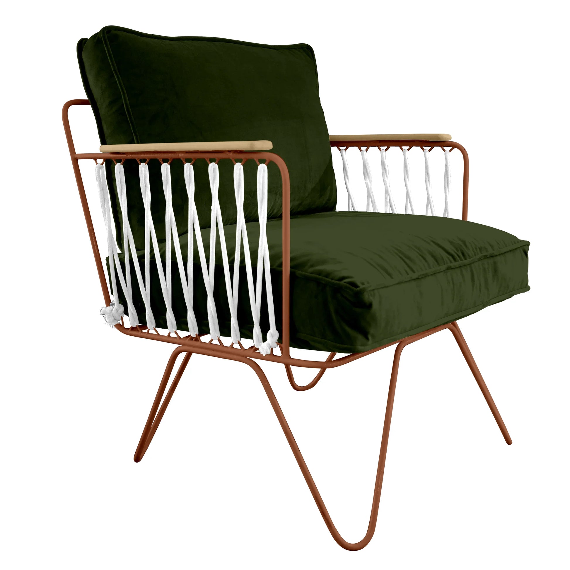 Fauteuil Croisette Velours