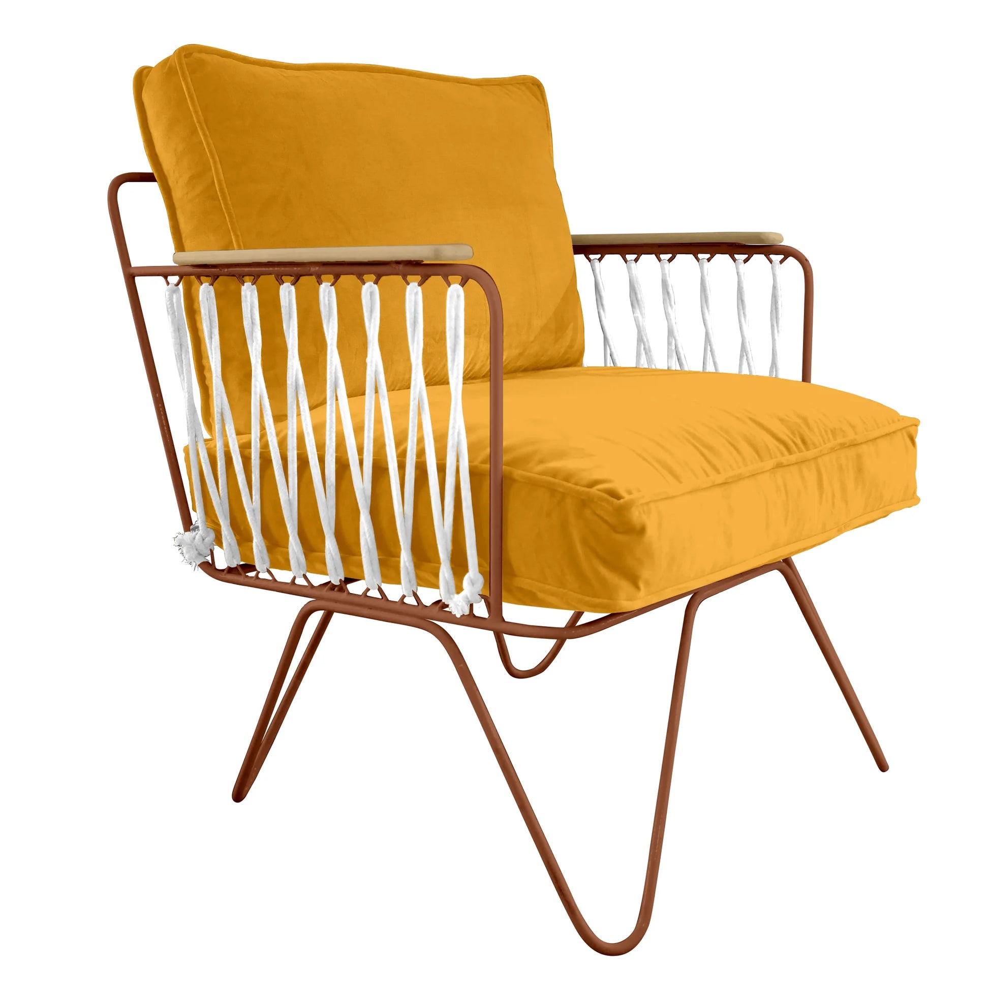 Fauteuil Croisette Velours