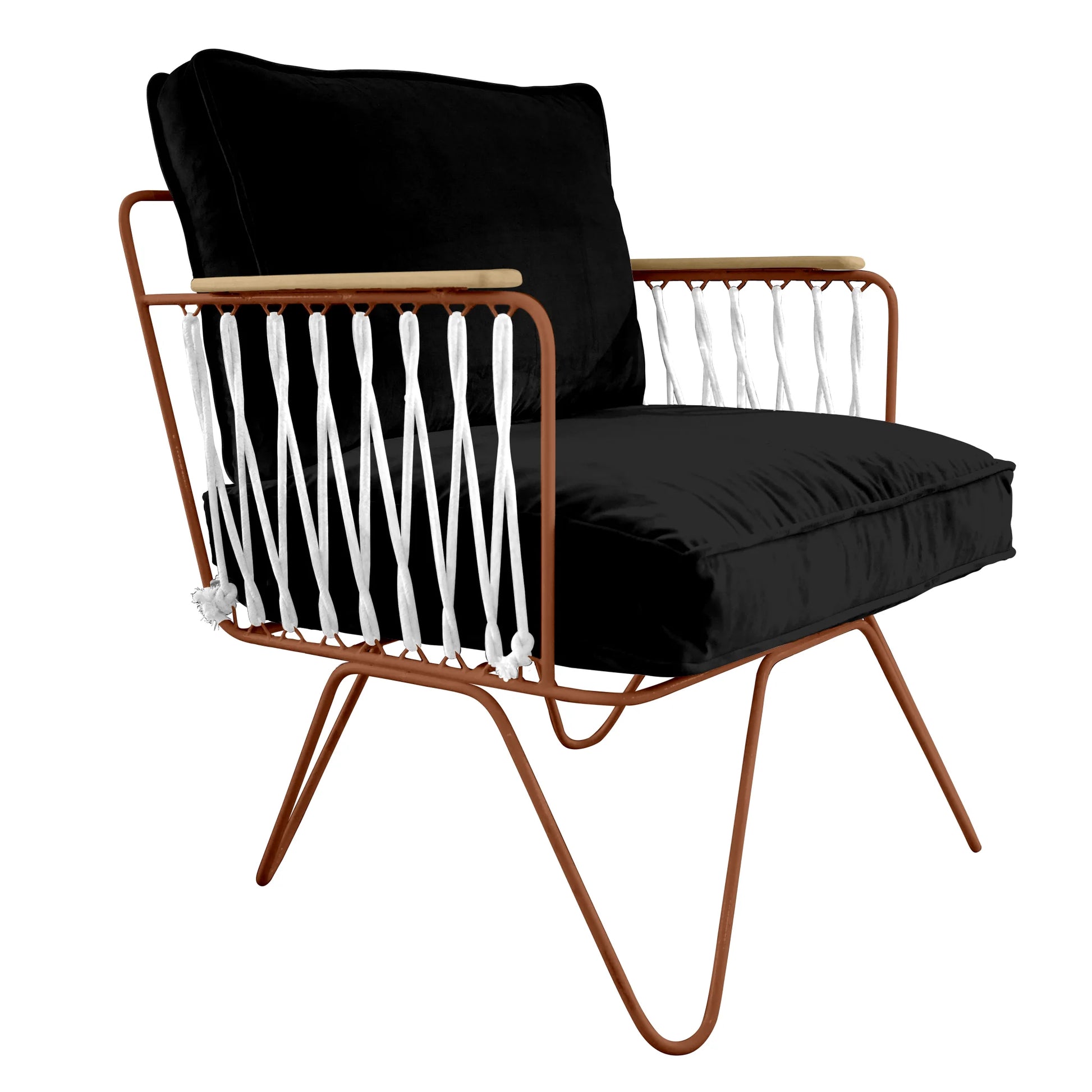 Fauteuil Croisette Velours