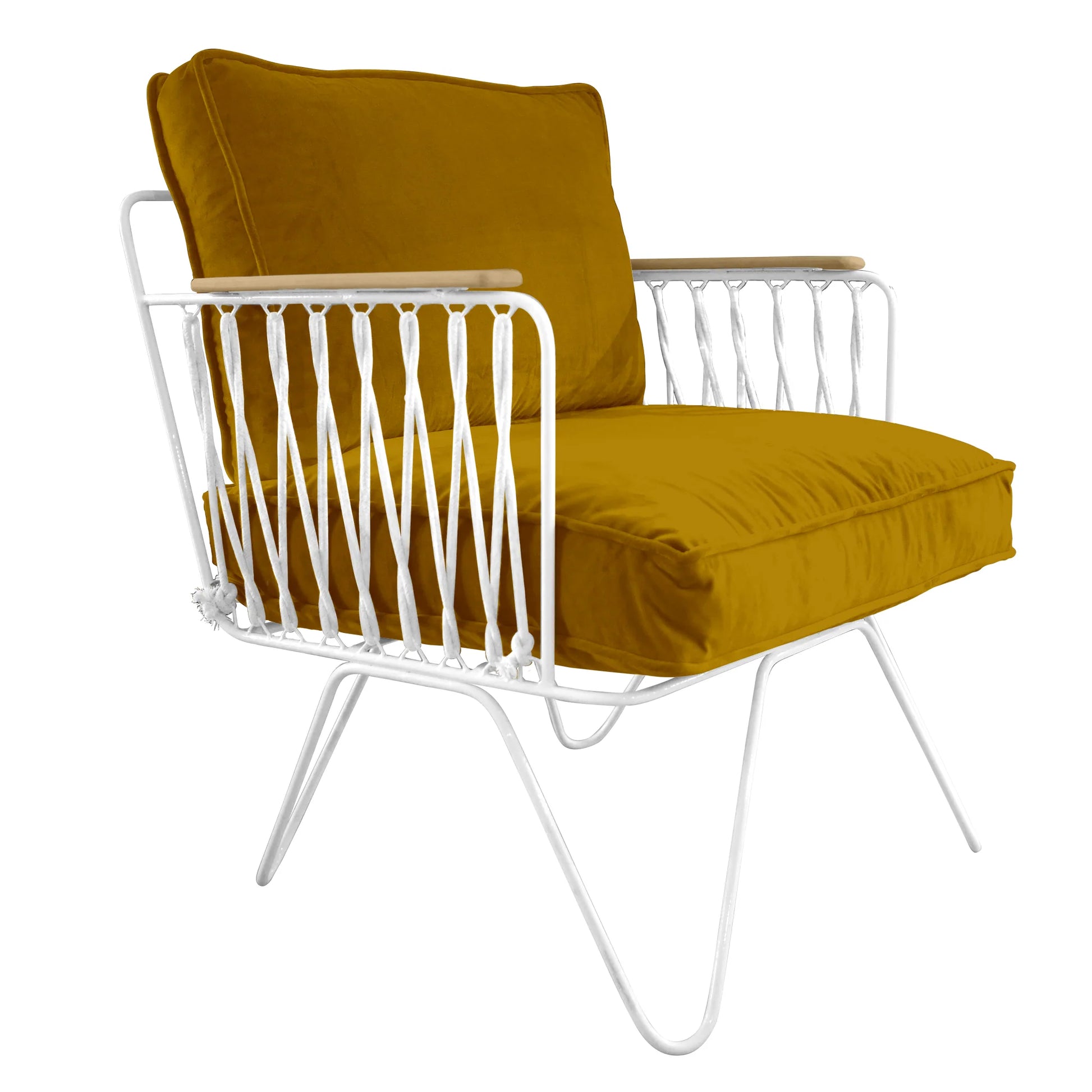 Fauteuil Croisette Velours