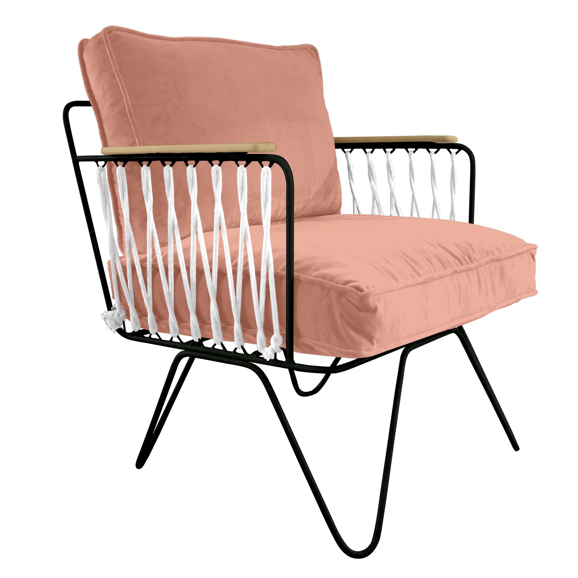 Fauteuil Croisette Velours