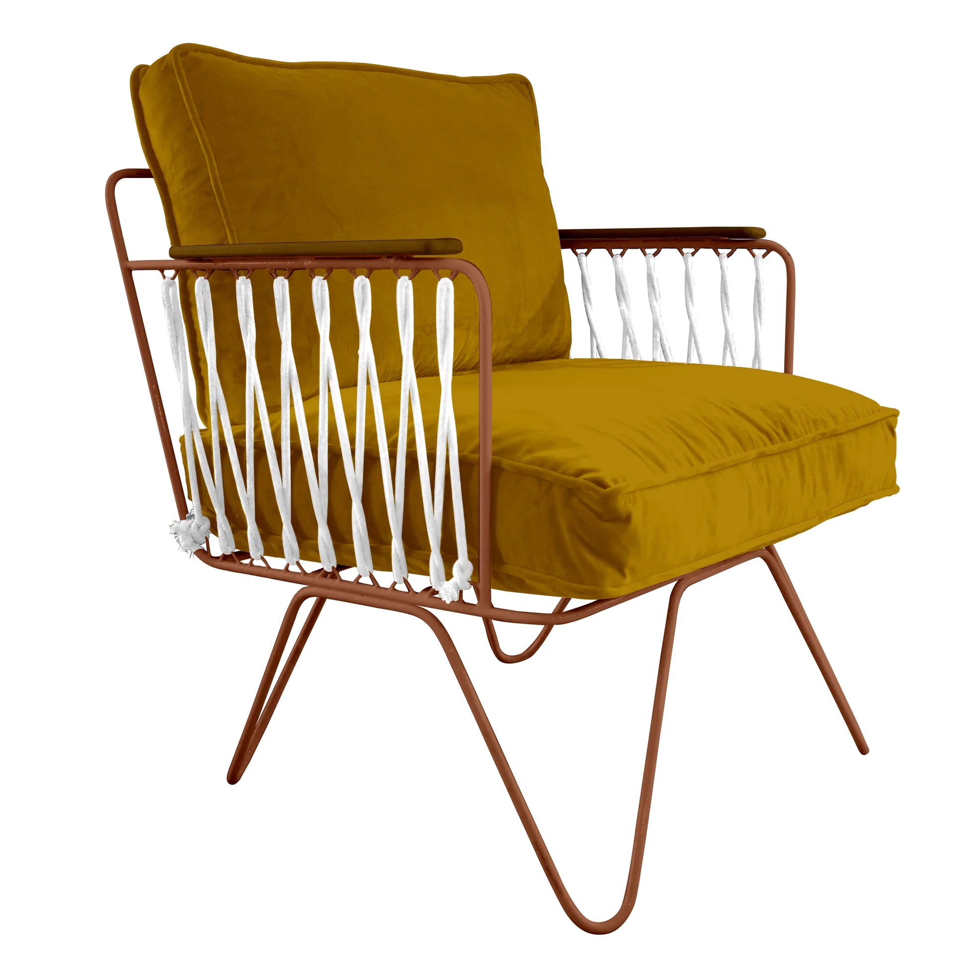 Fauteuil Croisette Velours