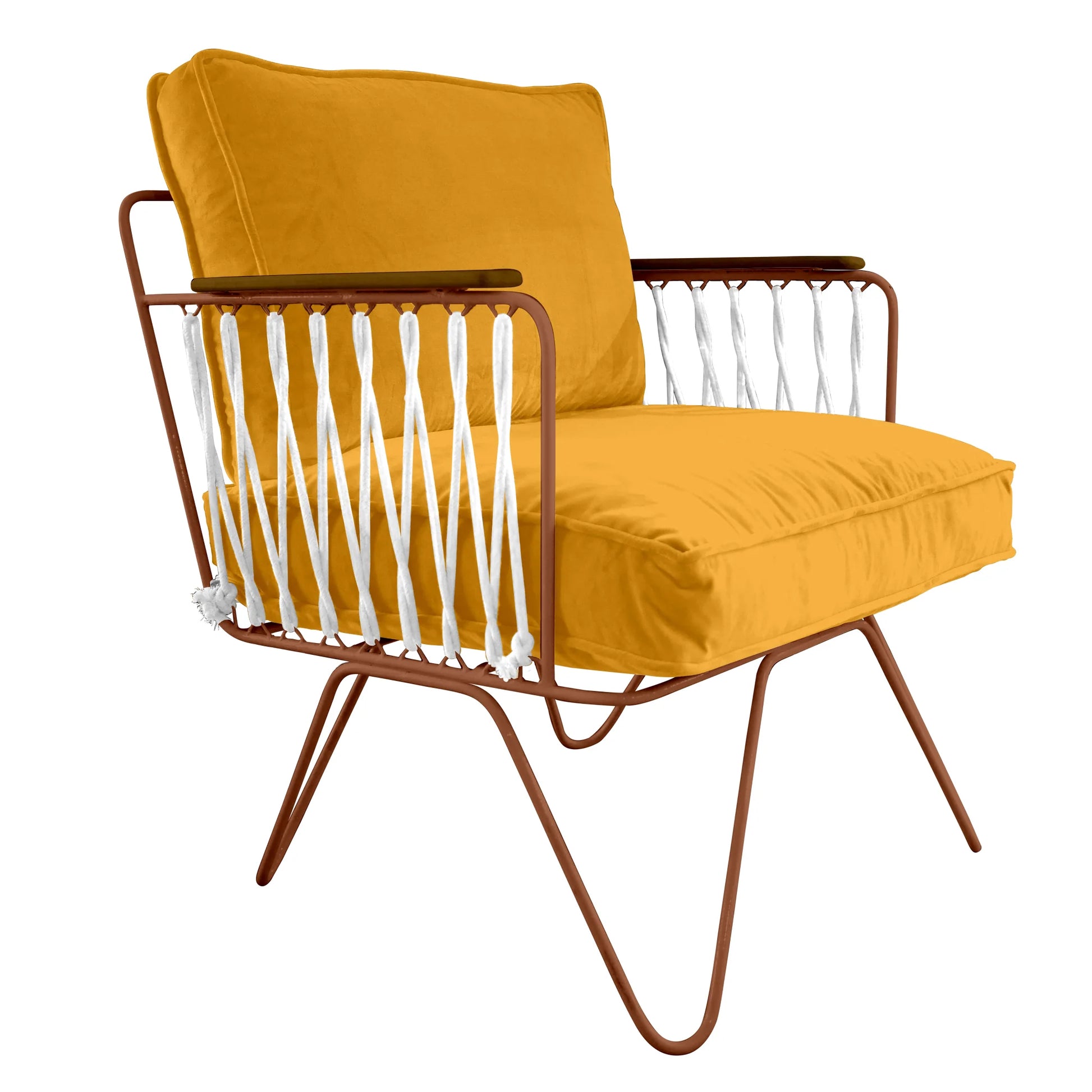 Fauteuil Croisette Velours