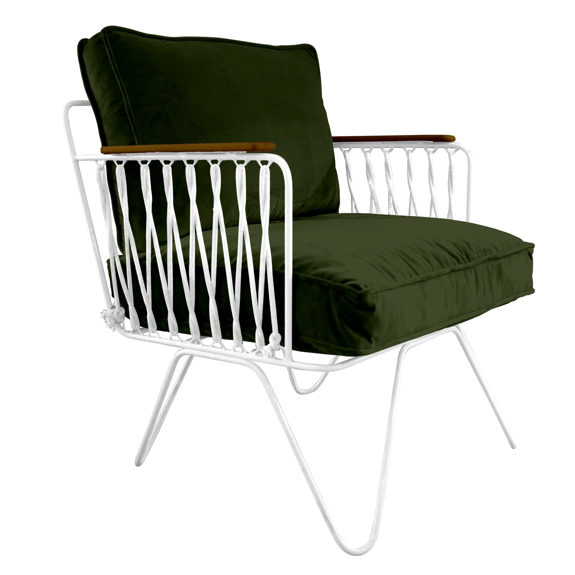 Fauteuil Croisette Velours