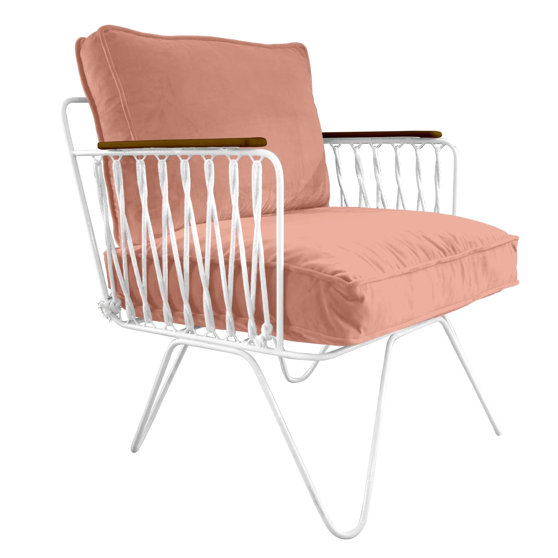 Fauteuil Croisette Velours