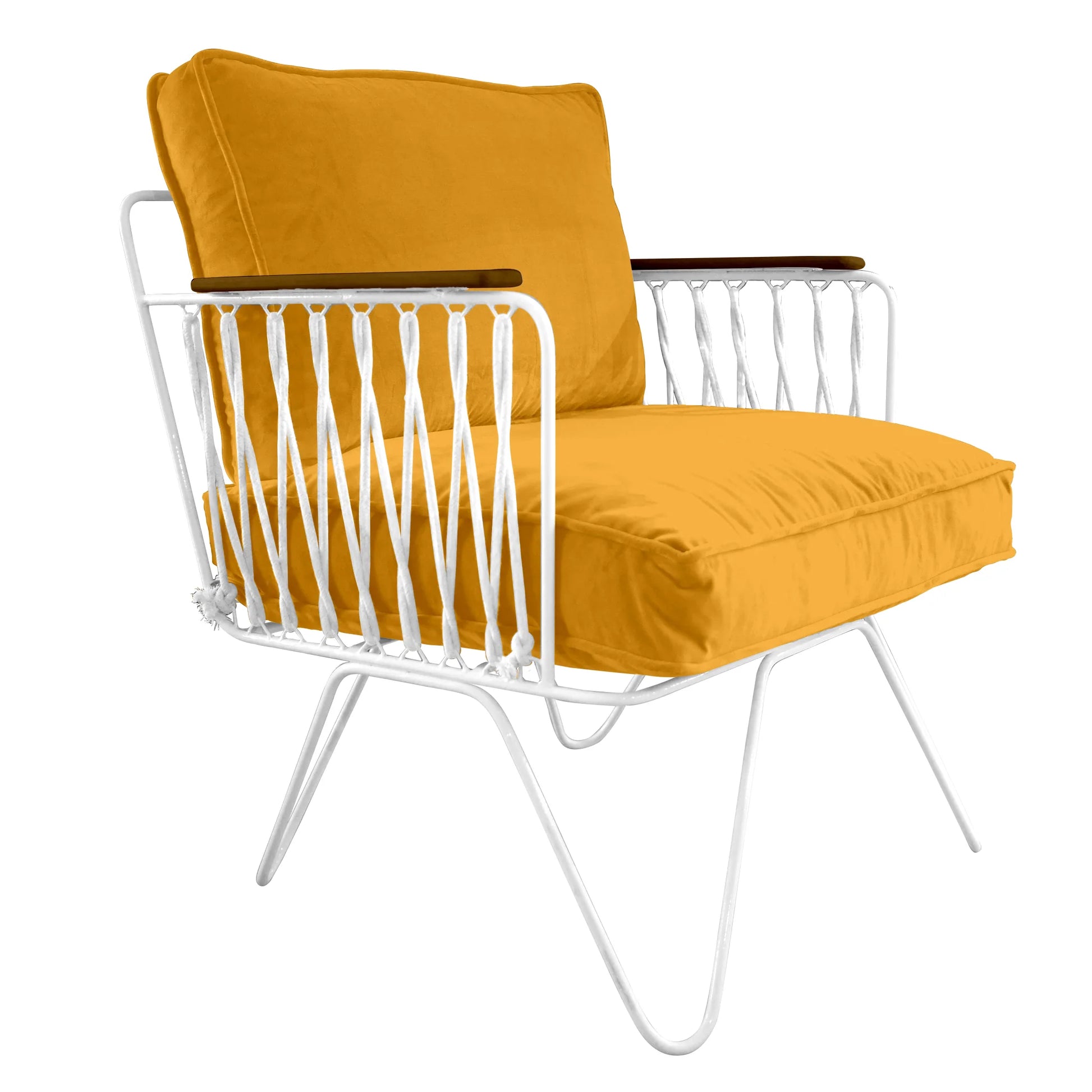 Fauteuil Croisette Velours