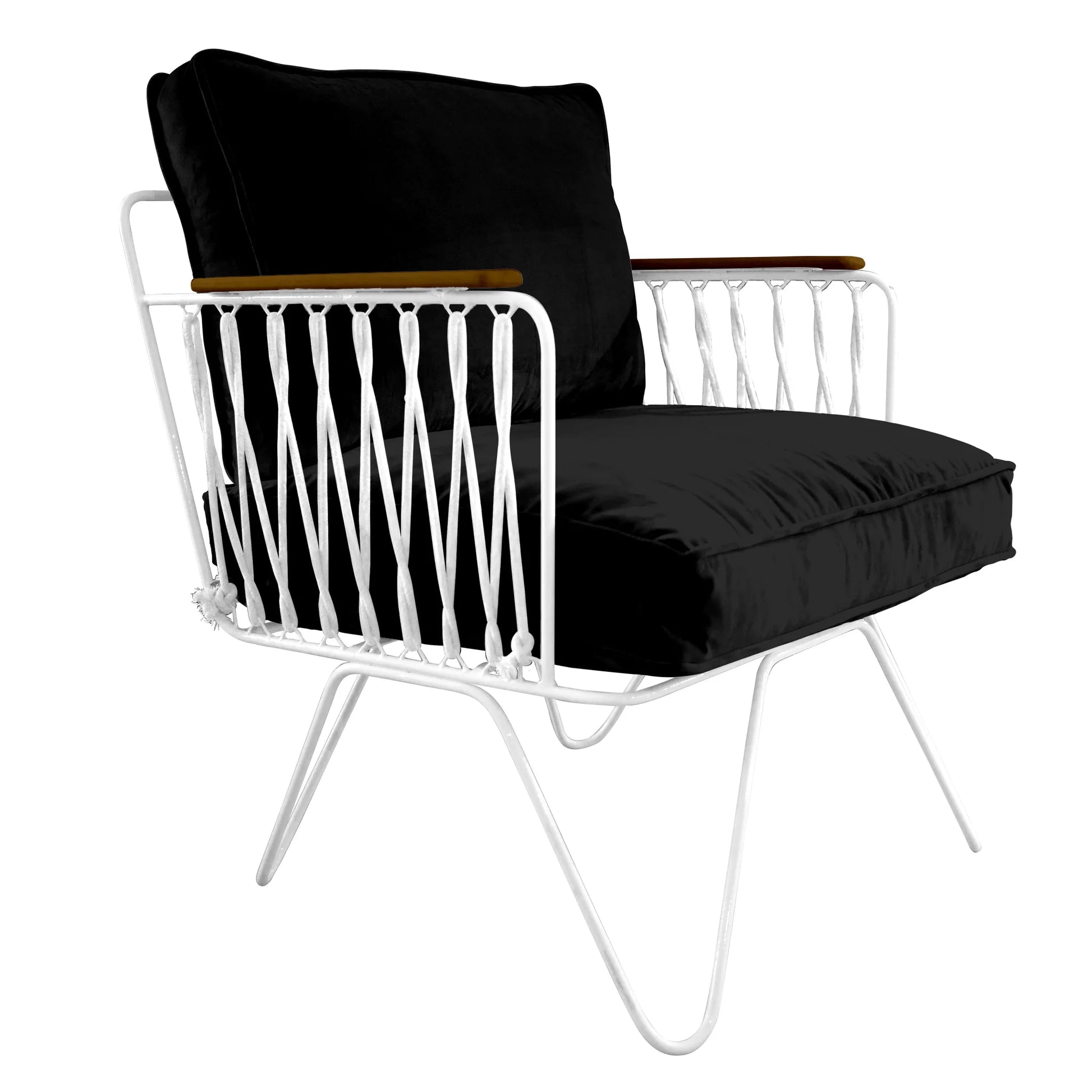 Fauteuil Croisette Velours