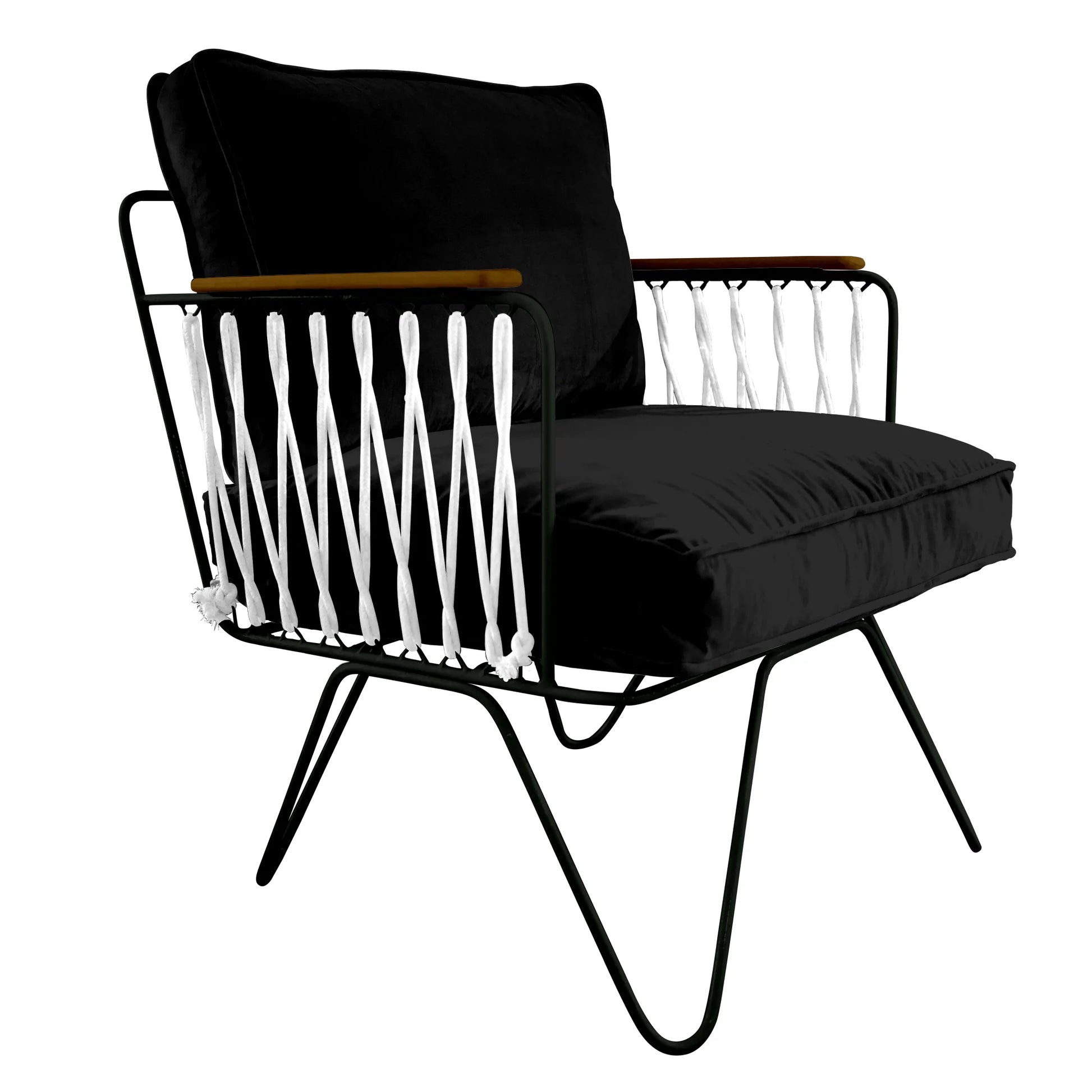 Fauteuil Croisette Velours