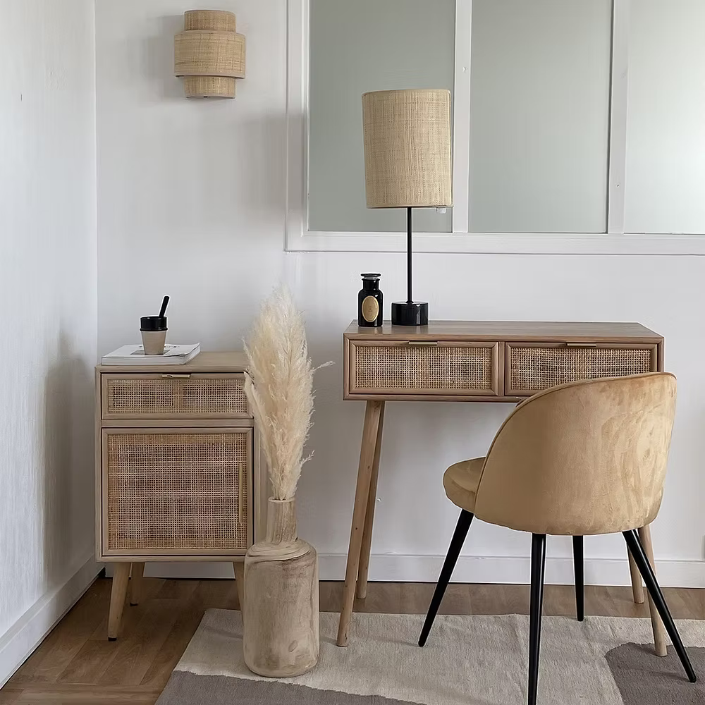 Abat jout Lunaire raphia naturel m 