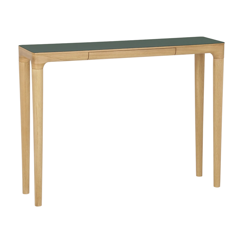 Console Heart n soul bois chene vert mousseUmage