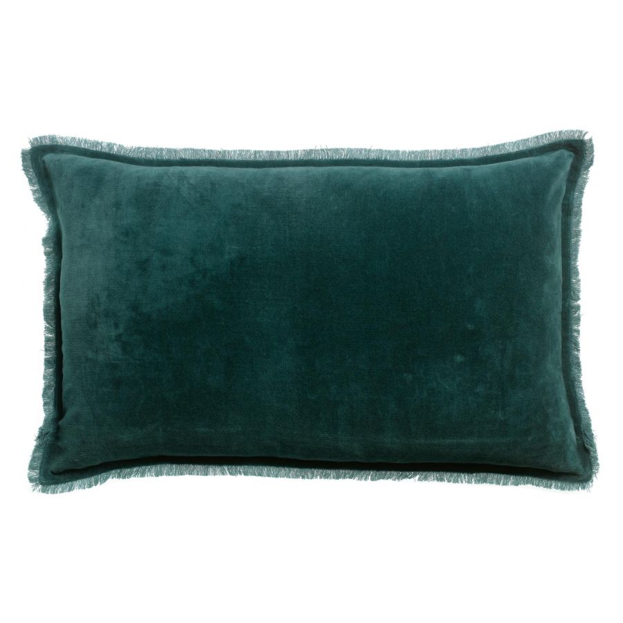 Coussin Fara velours corinthe rectangle Vivaraise Nantes Les Petites Baladeuses