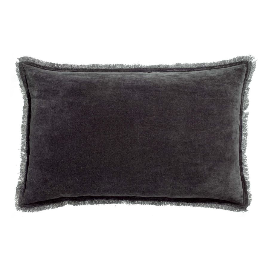 Coussin Fara velours ombre rectangle Vivaraise Nantes Les Petites Baladeuses
