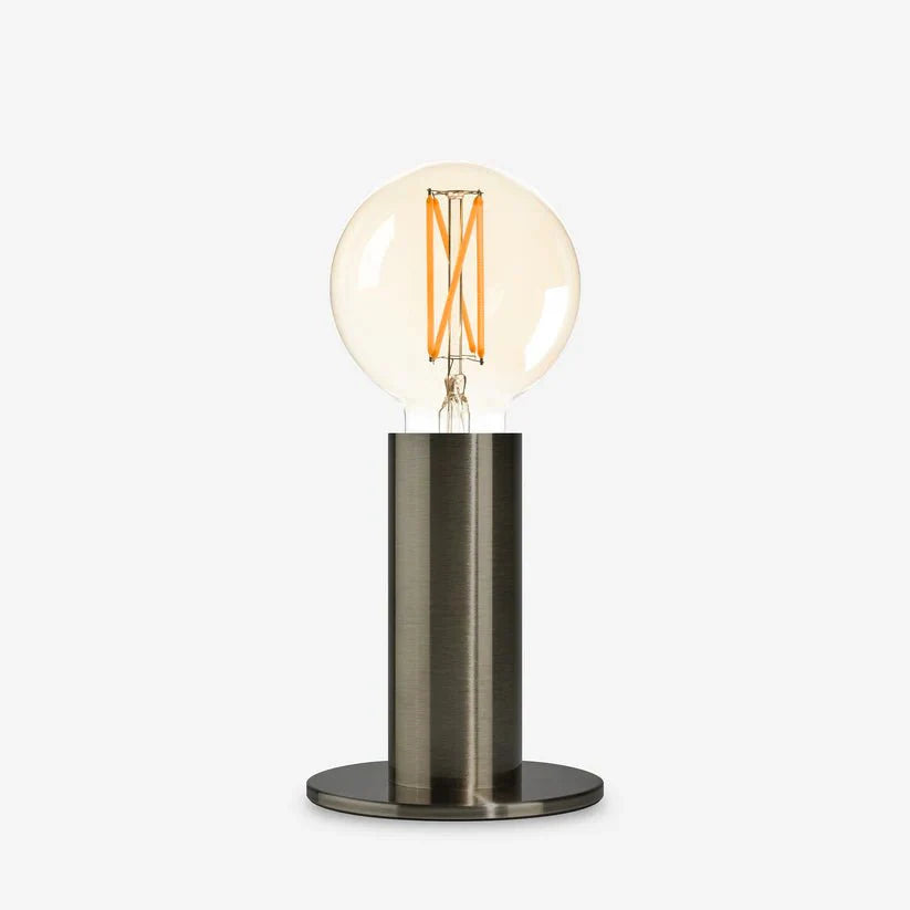 Lampe tactile sol smoked bronze