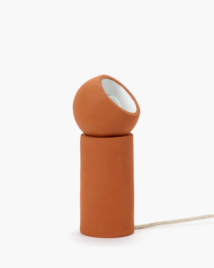 Lampe serax terracotta en terre cuite 