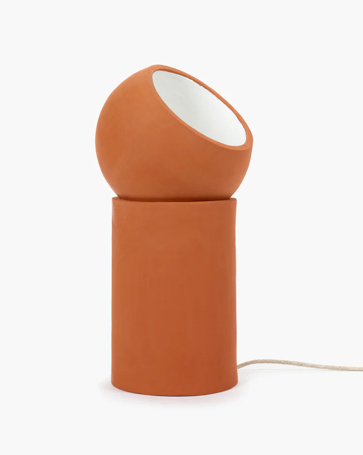 Lampe serax terracotta en terre cuite 