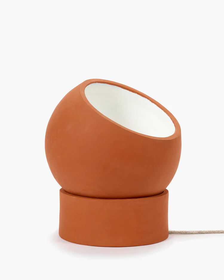 Lampe serax terracotta en terre cuite 