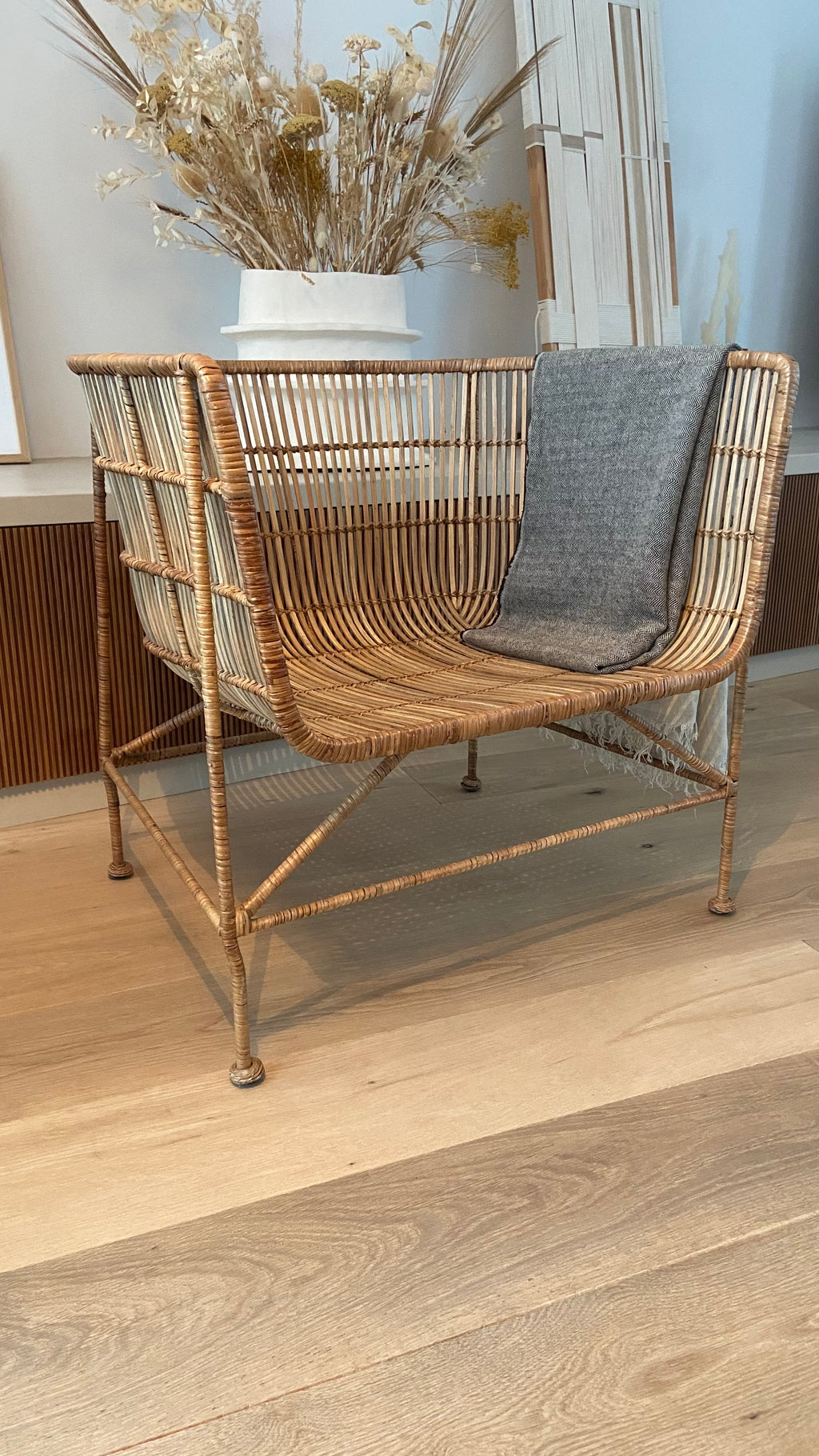 Fauteuil en Rotin - Soldes Defecueux