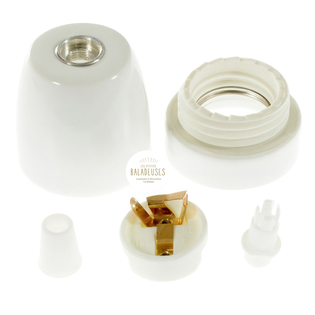 Kit douille porcelaine