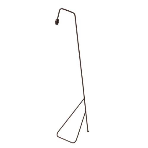 Lampadaire Luma en métal martelé noir homata