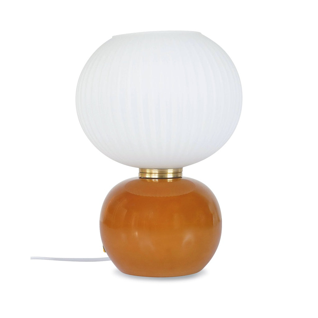 Lampe_Adonis_verre_marron_opjet