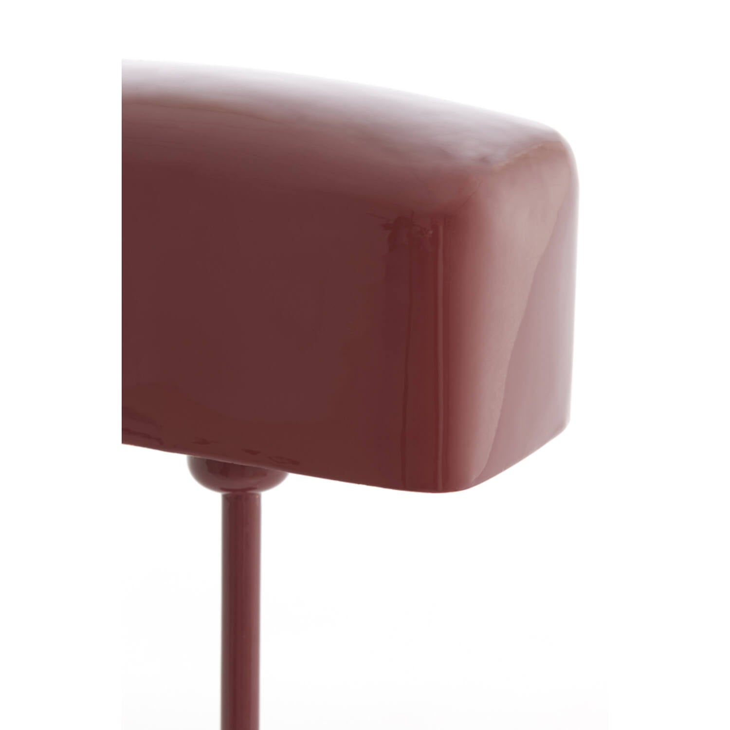 Lampe bordeaux brillant elenie light & living nantes les petites baladeuses