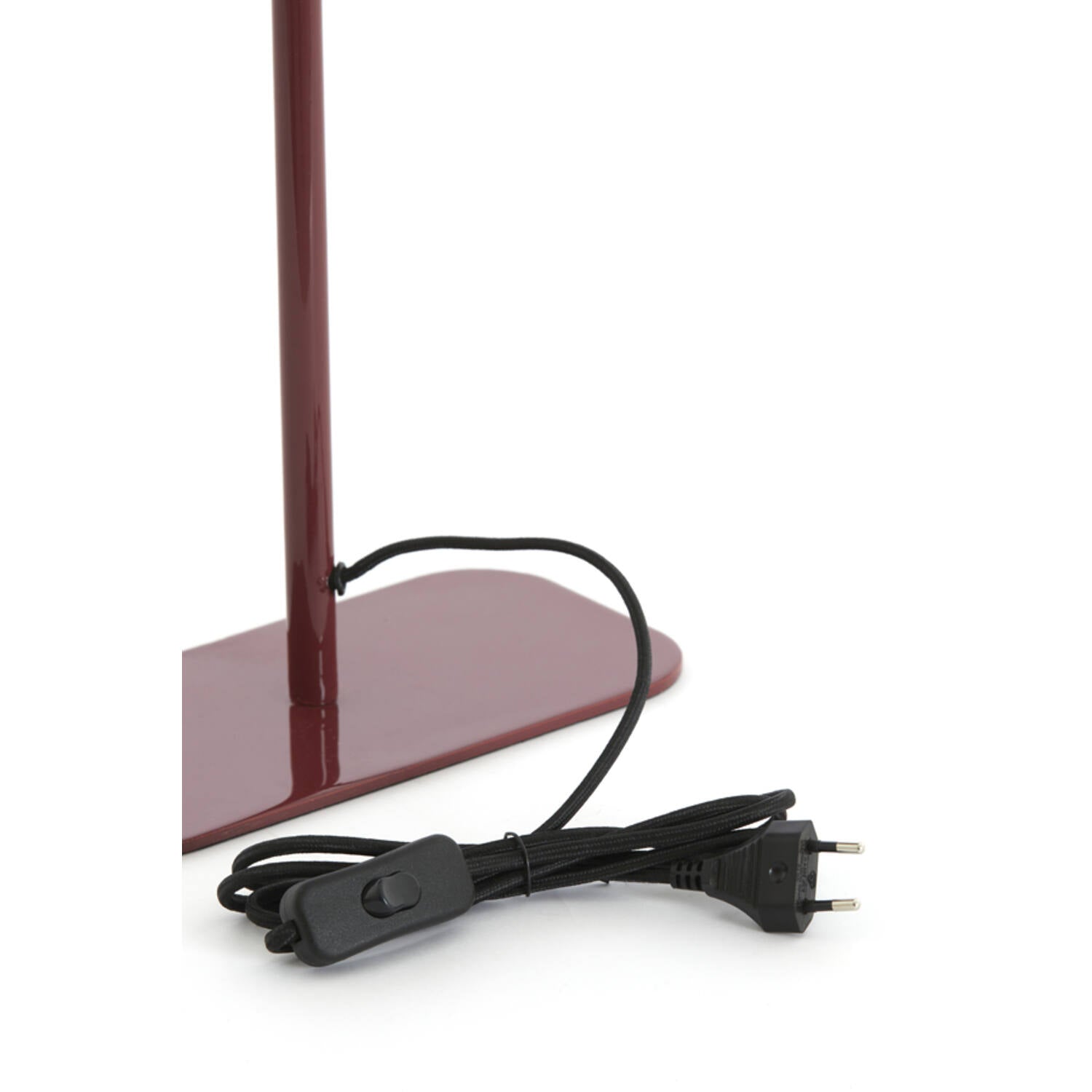 Lampe bordeaux brillant elenie light & living nantes les petites baladeuses