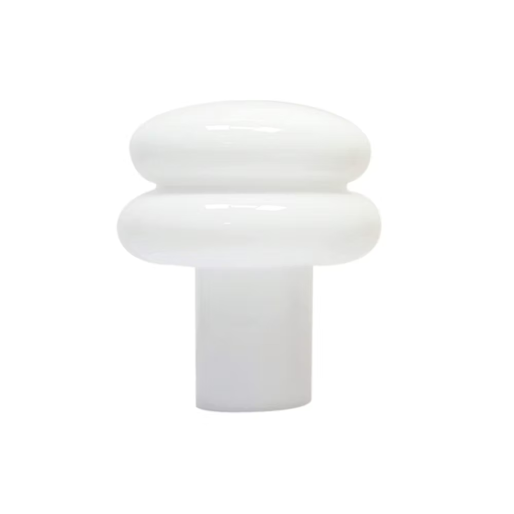 Lampe poppo verre blanc opjet