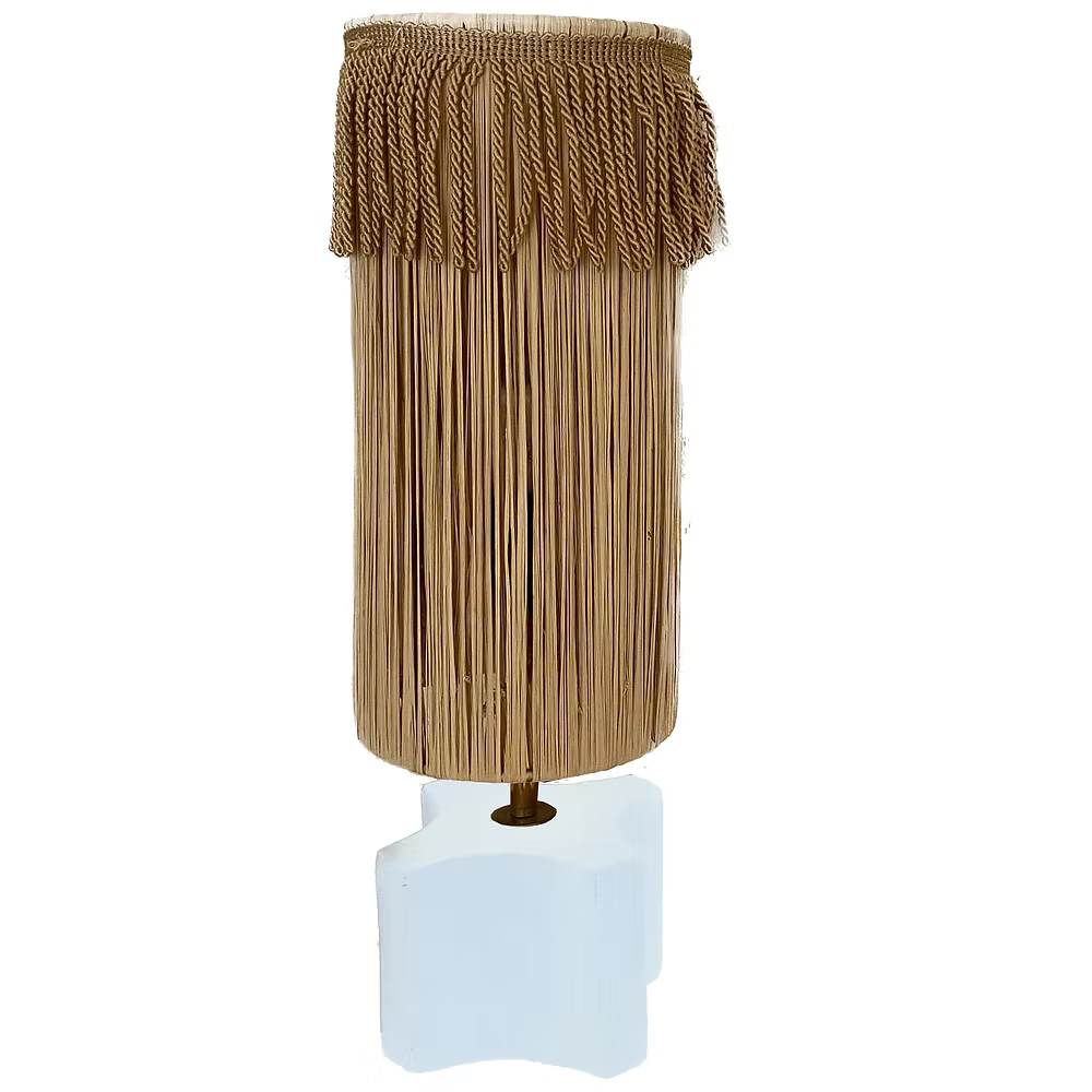 Lampe à poser Ida blanc emaillé honore deco