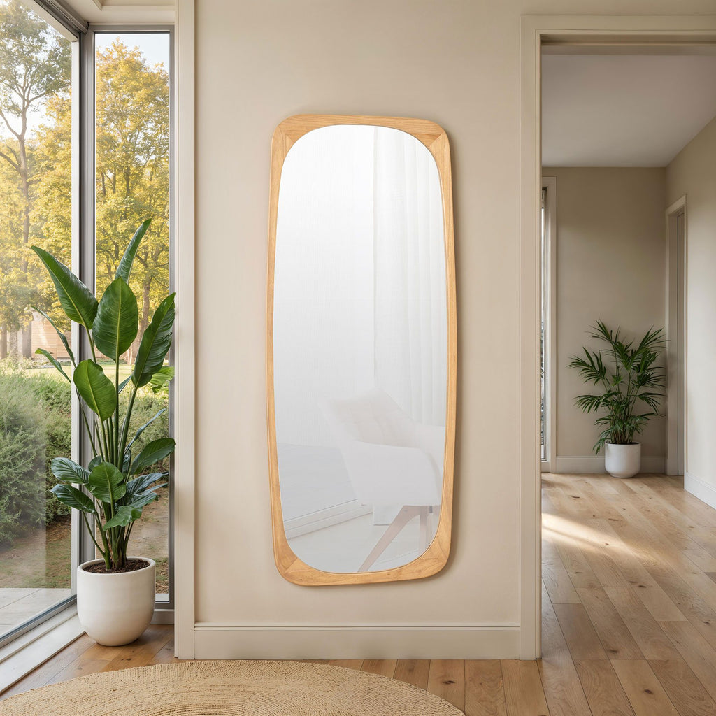 Miroir rectangulaire à angles arrondis