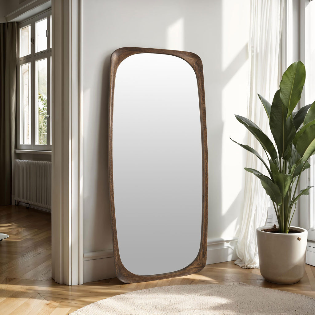 Miroir rectangulaire à angles arrondis