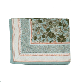 Nappe - Meera Blue Green nantes les petites baladeuses bonheur du jour