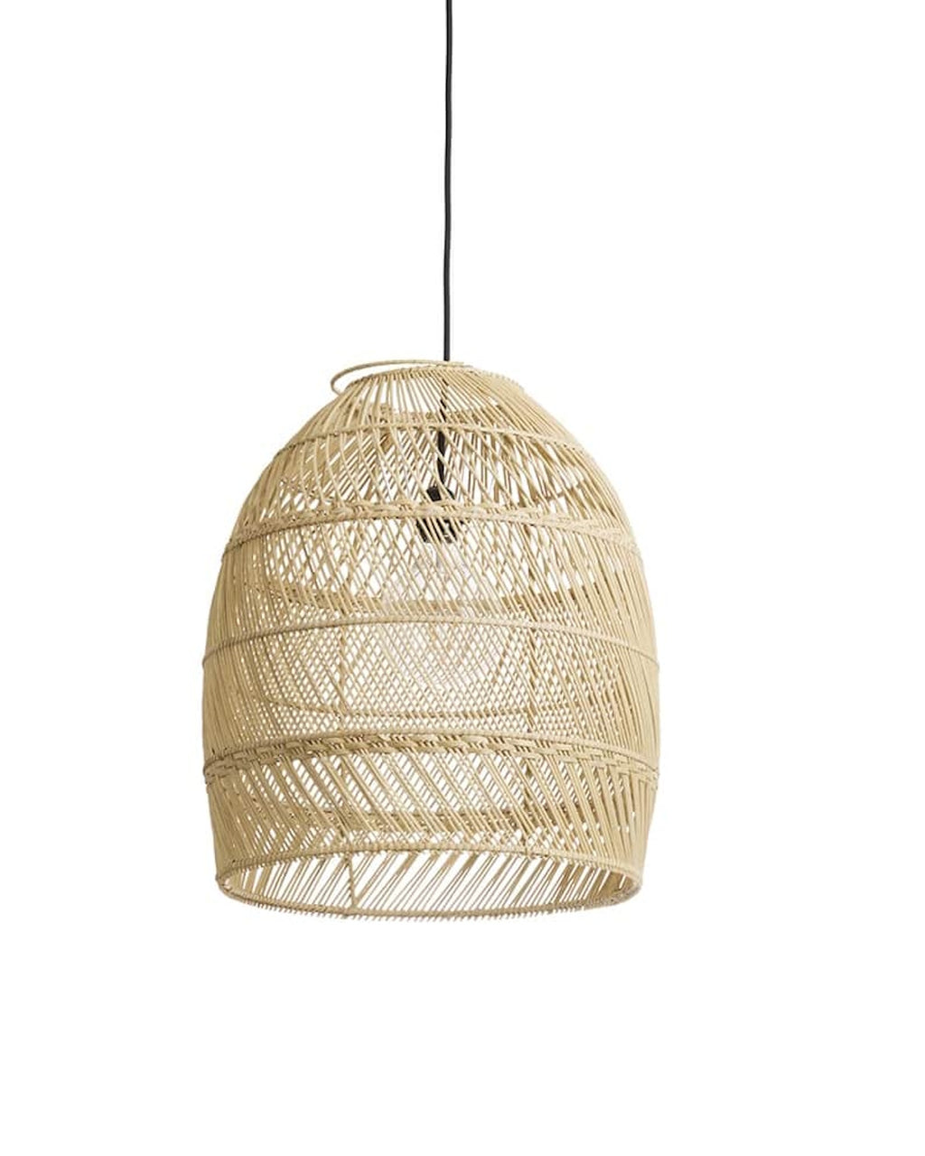 Suspension Moon S/3 Small taille L en rotin. Disponible chez Les Petites Baladeuses La Maison LPB à Nantes.