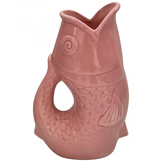 Vase poisson L opjet rose