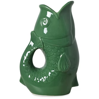 Vase poisson L vert opjet