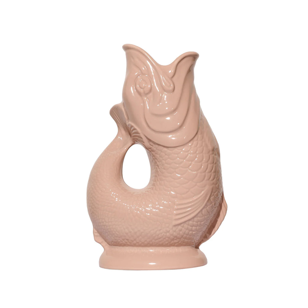 Vase poisson gluckigluck glouglou beige