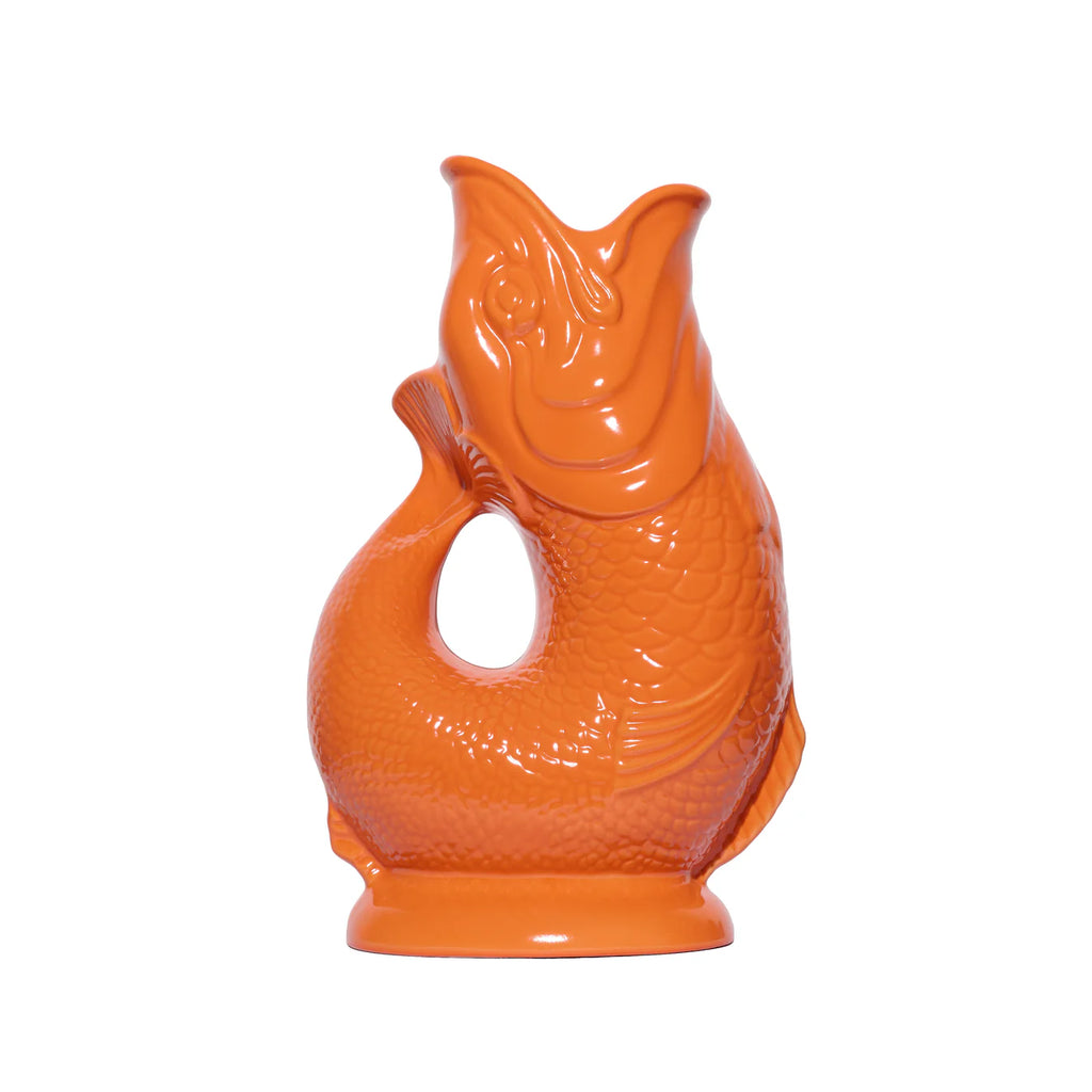 Vase poisson gluckigluck glouglou orange