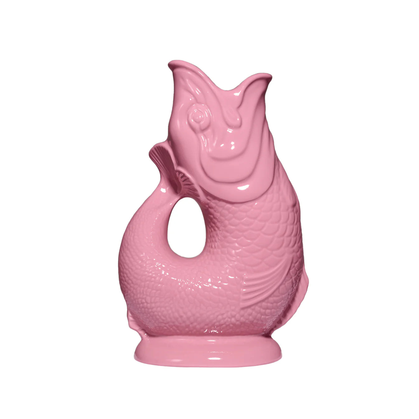 Vase poisson gluckigluck glouglou rose 