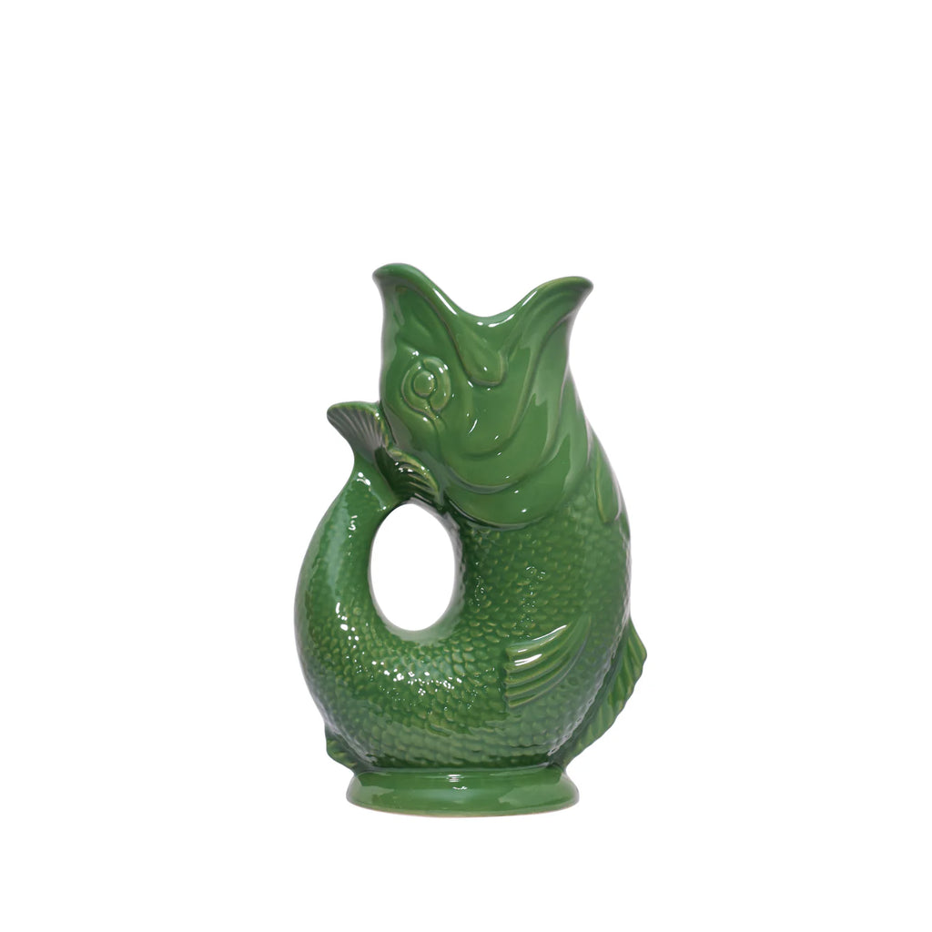 Vase poisson gluckigluck glouglou vert
