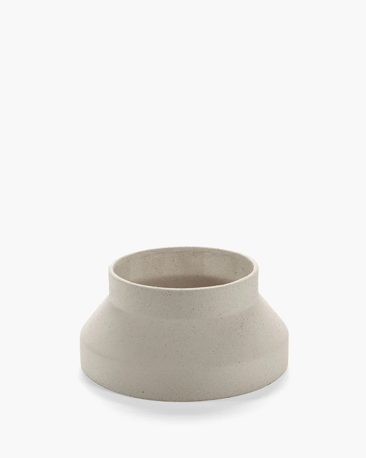 vase et plat à gâteau en grès serax