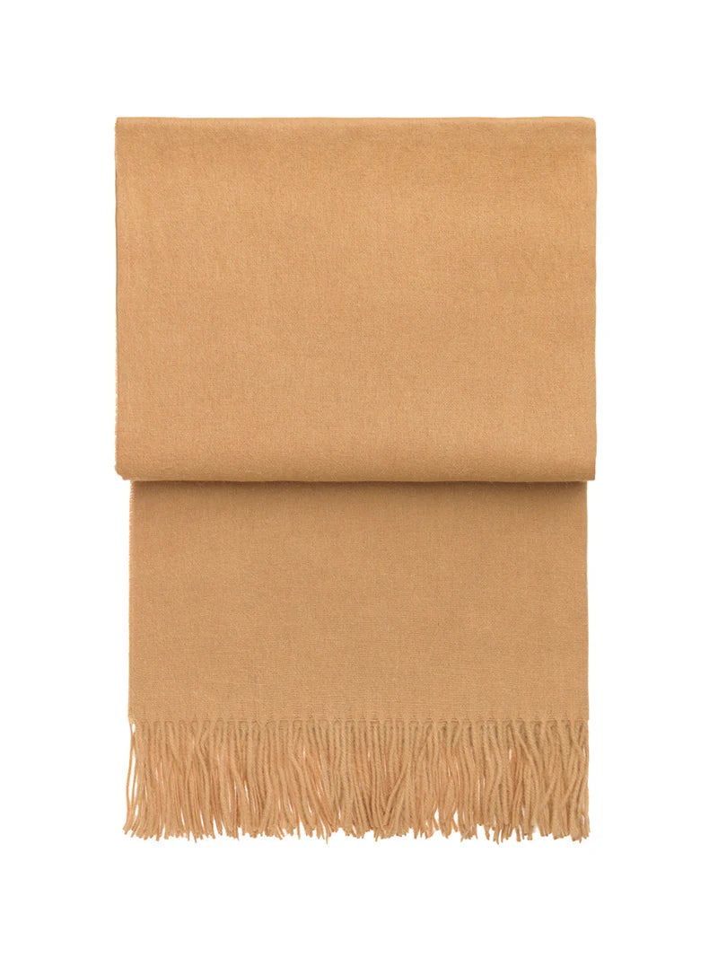 Plaid en laine d'Alpaga recyclée