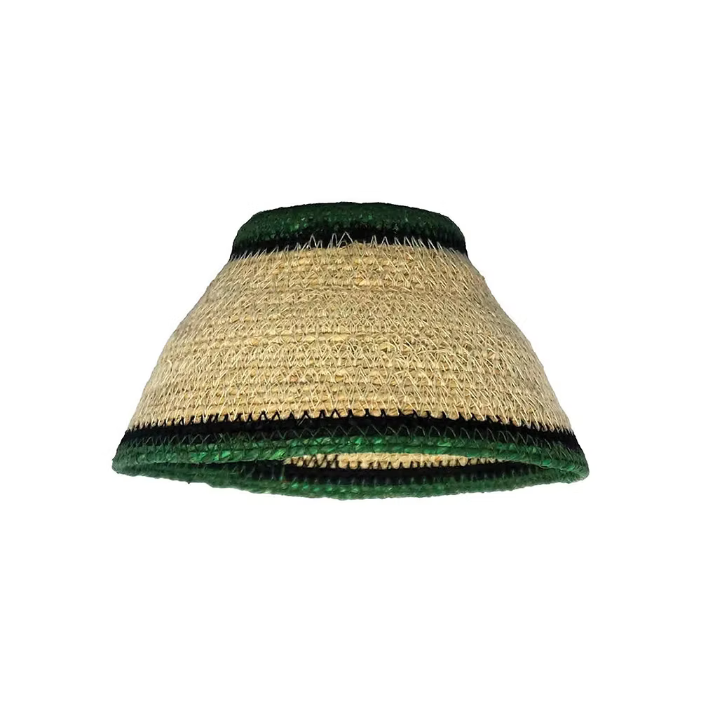 abat jour clan vert naturel opjet jonc de mer