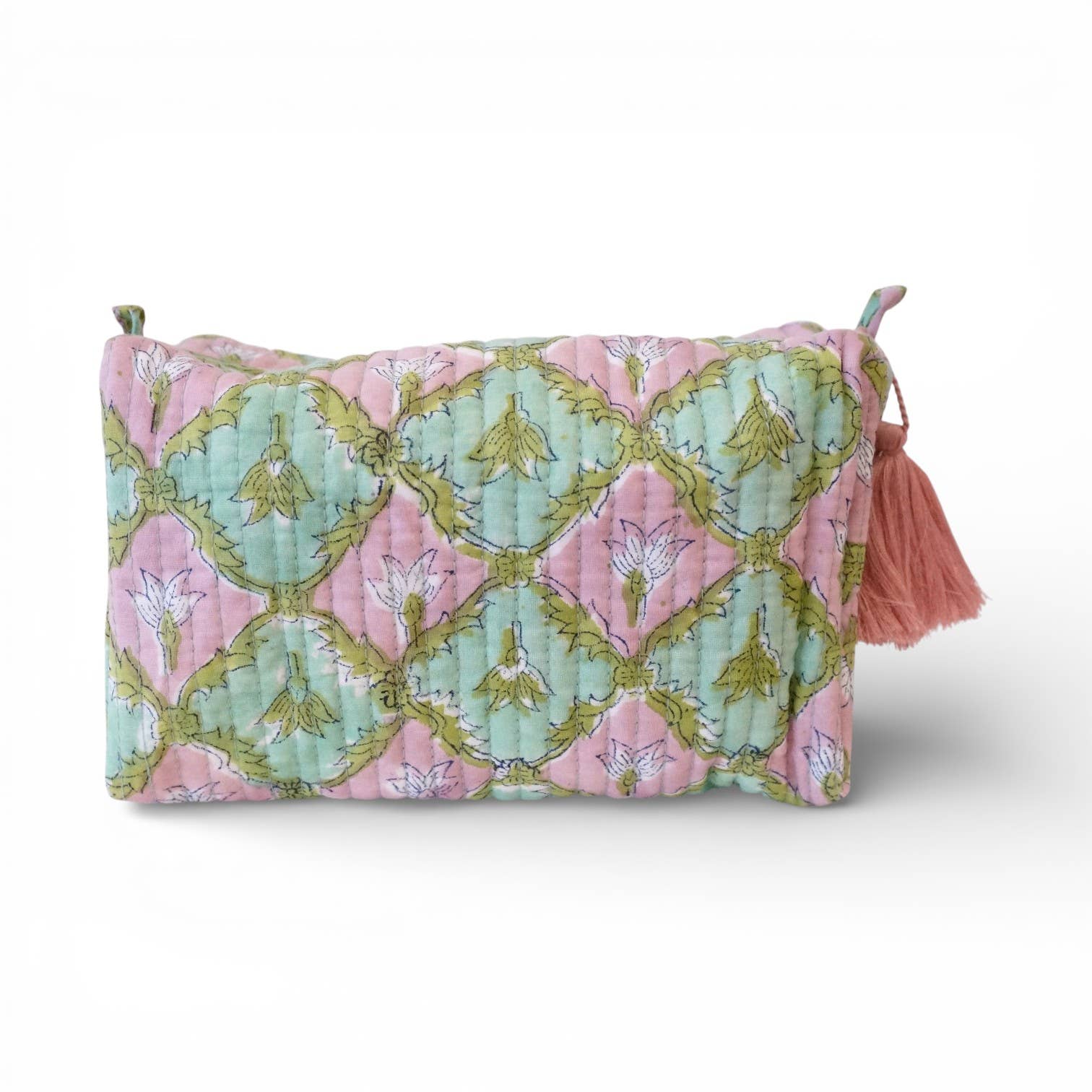 Trousse de toilette en coton imprimé N°121