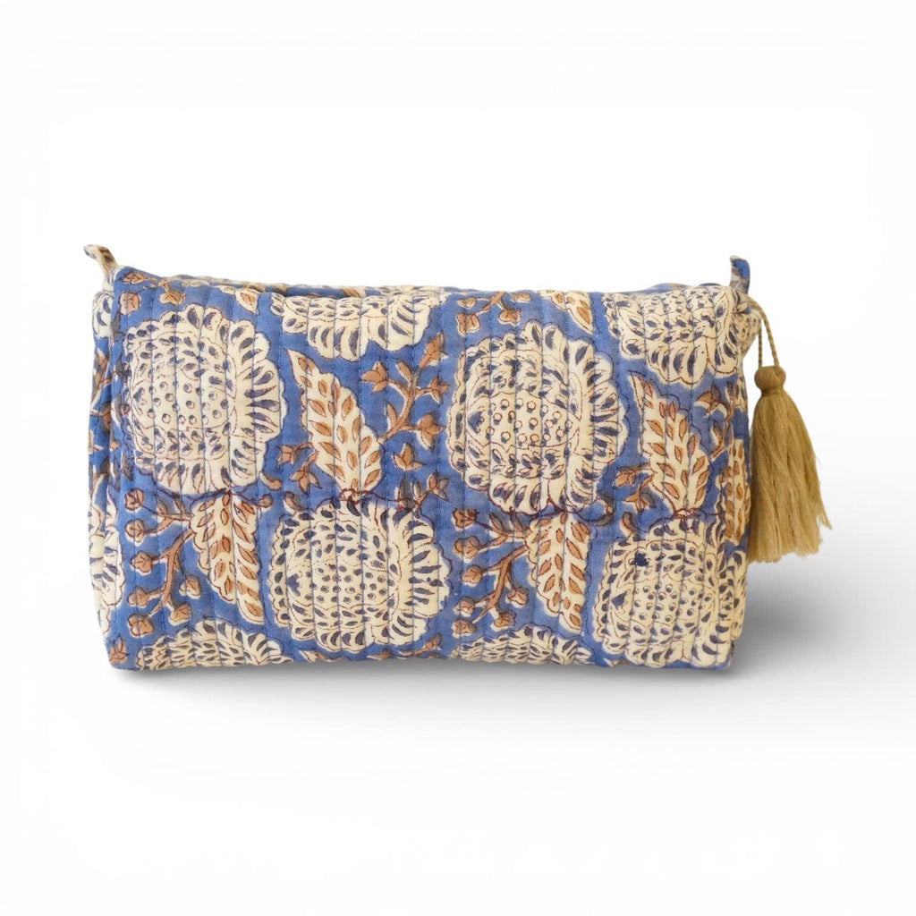 Trousse de toilette en coton imprimé N°123