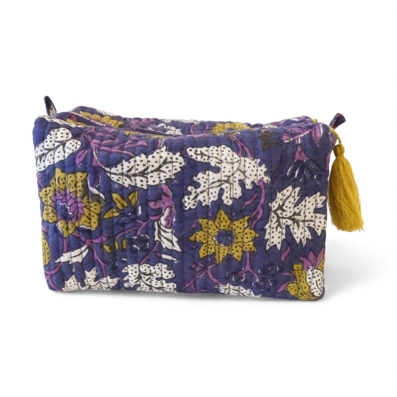 Trousse de toilette en coton imprimé N°96