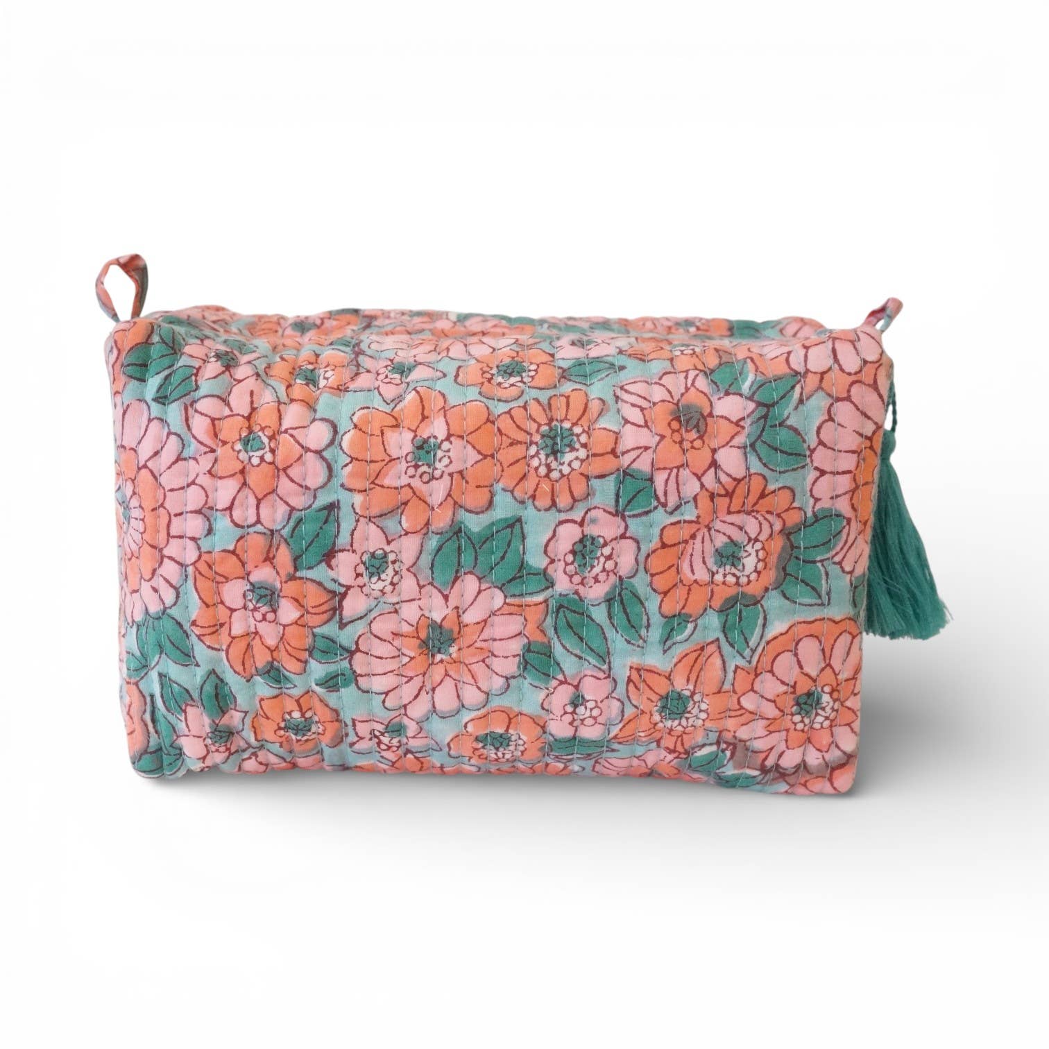 Trousse de toilette en coton imprimé N°113