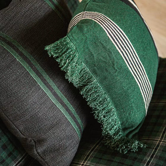 fouta plaid lin libecco racong green nantes les petites baladeuses