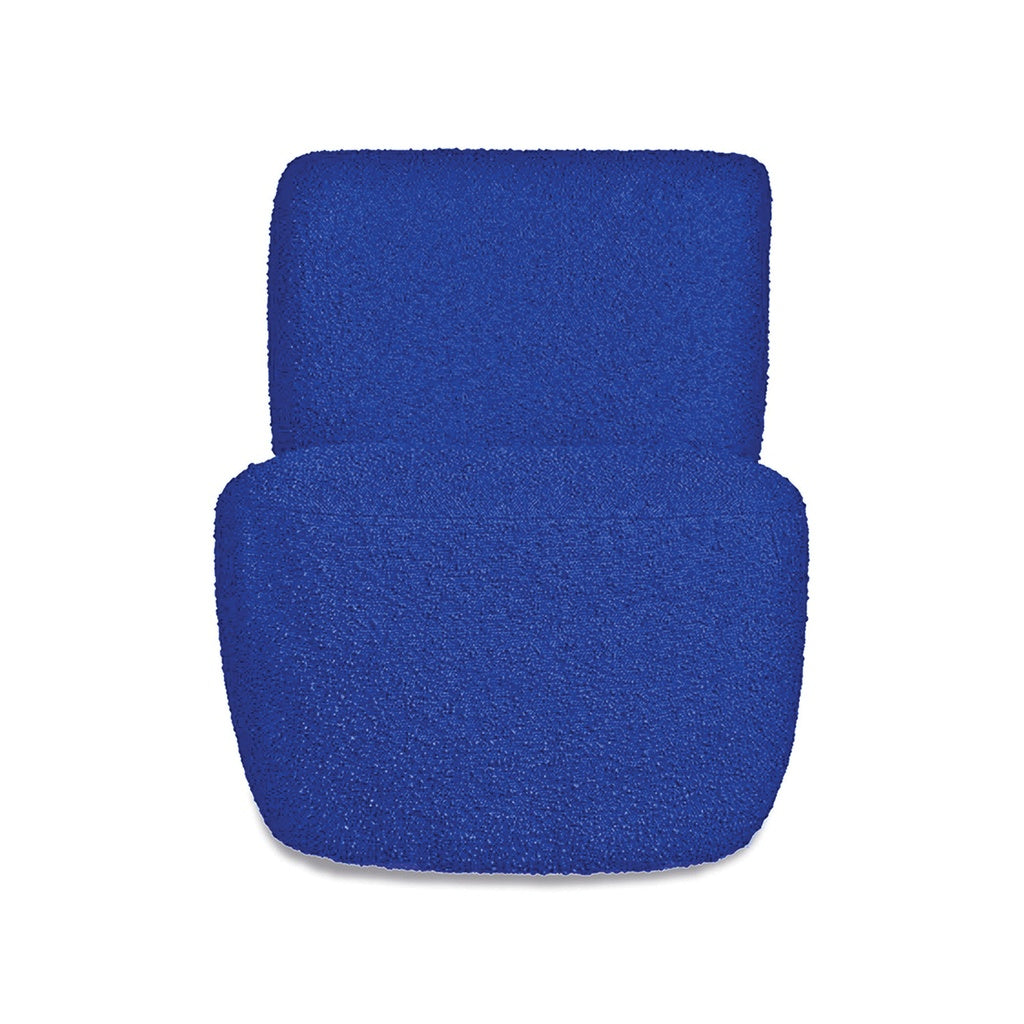 Fauteuil Eve tissu bouclette
