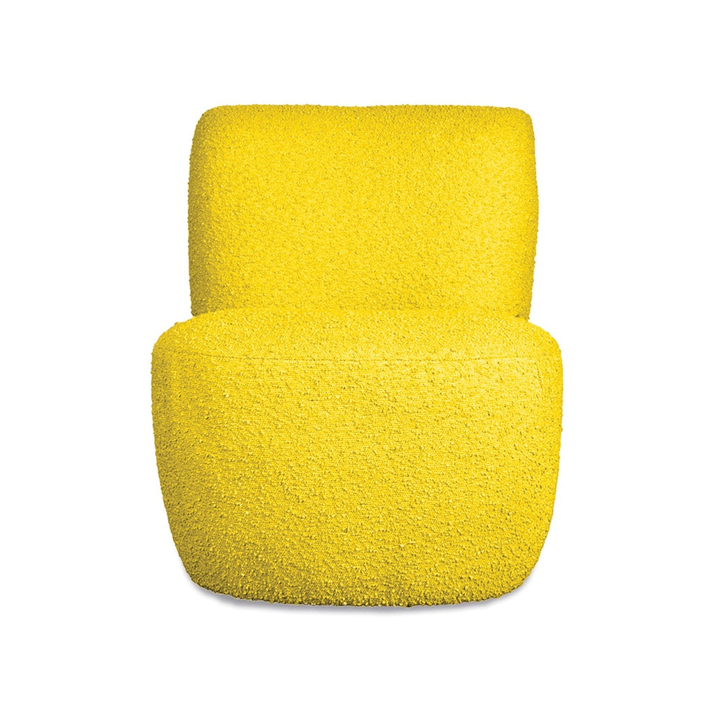 Fauteuil Eve tissu bouclette