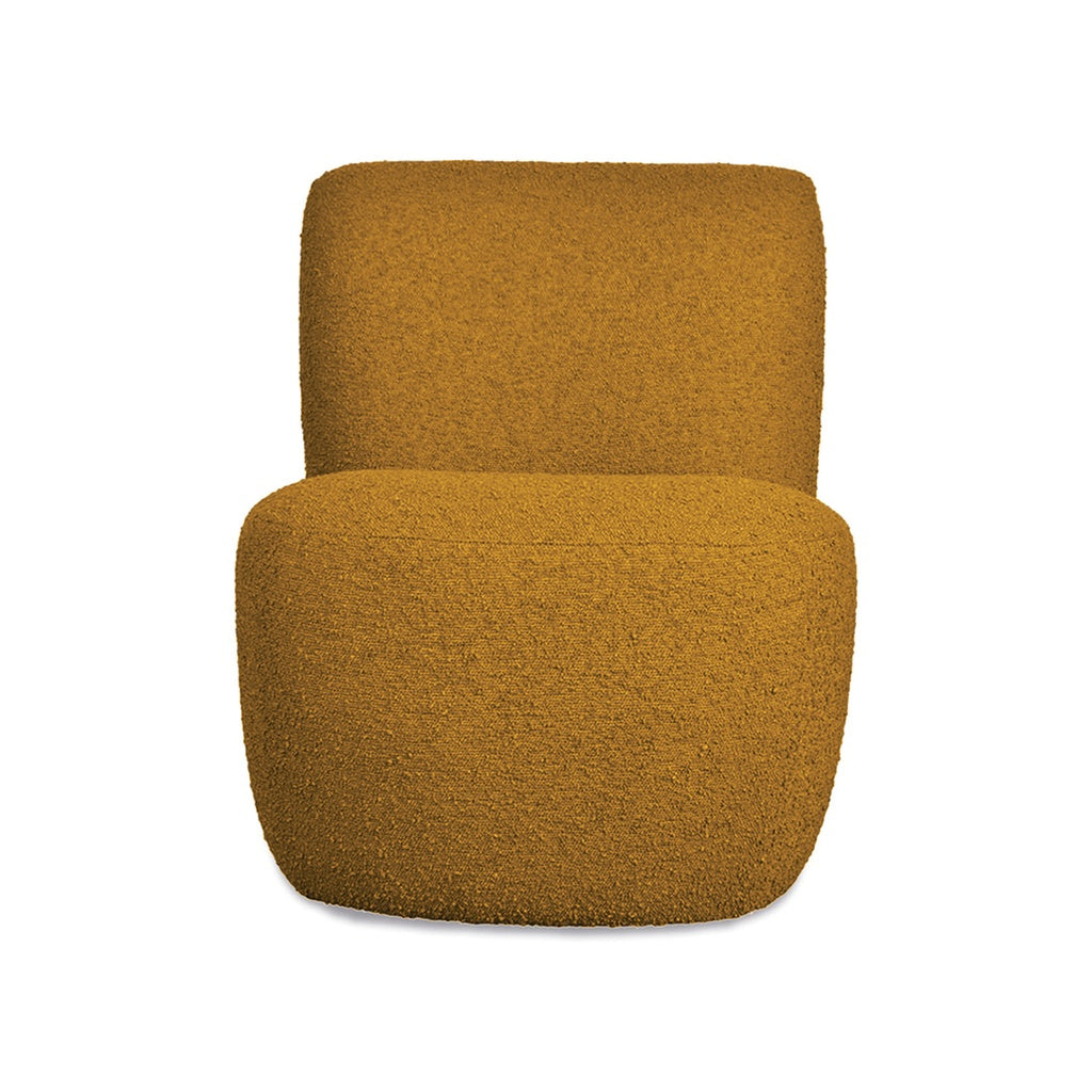 Fauteuil Eve tissu bouclette