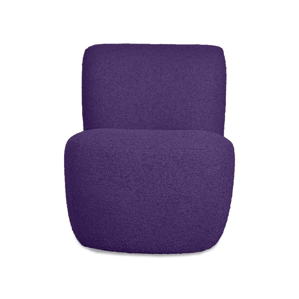 Fauteuil Eve tissu bouclette